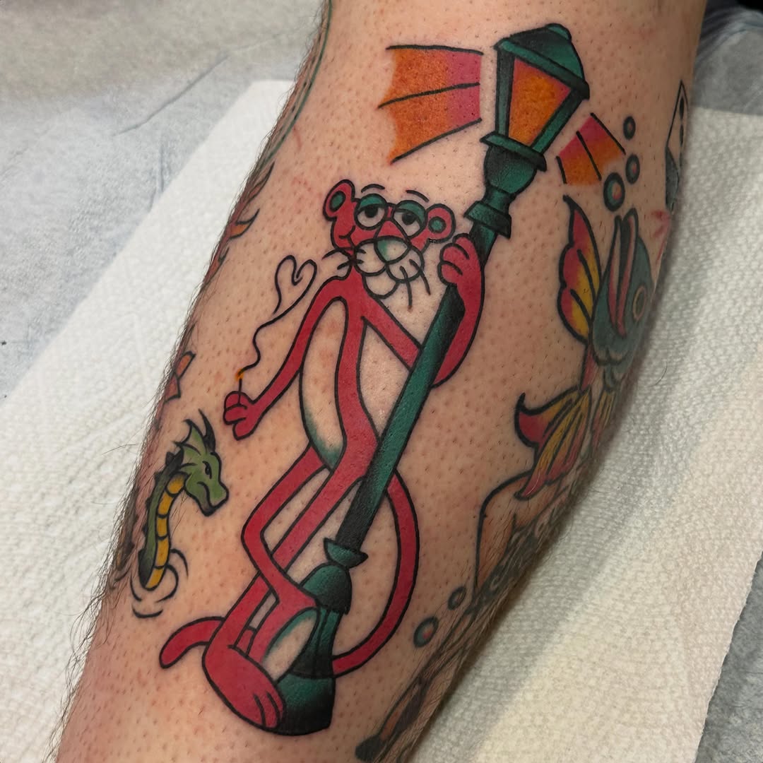 Tattoo by @wolfkieltattoos — american_traditional, illustrative