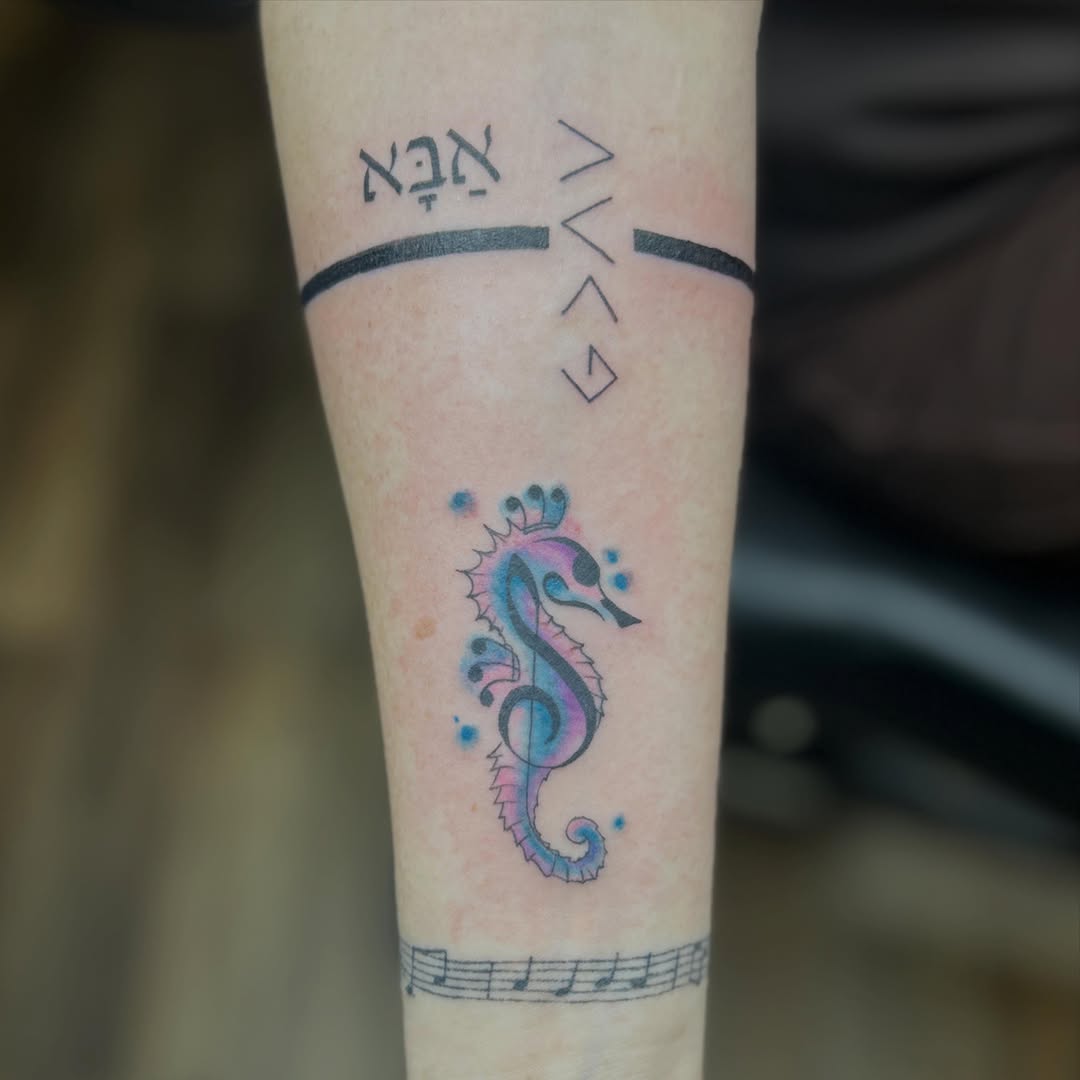 Tattoo by @galacticpasta โ watercolor