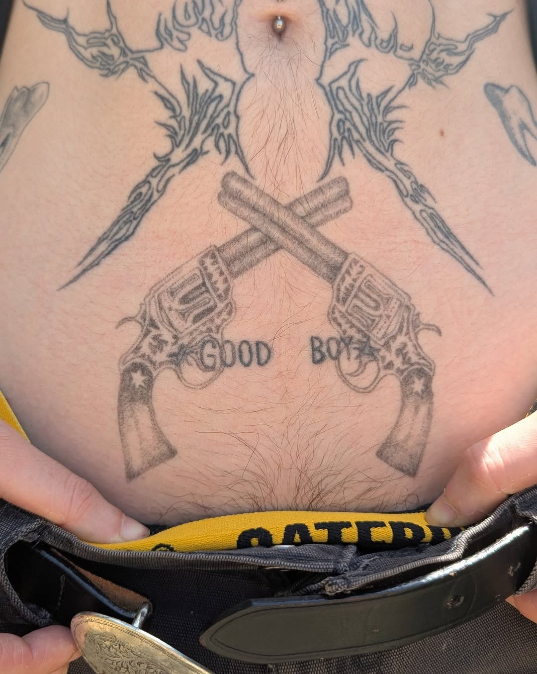 Tattoo by @sluggybunny — american_traditional, illustrative