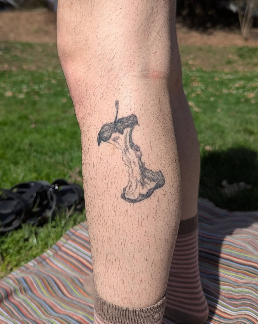 Tattoo by @sluggybunny — illustrative, black_and_grey