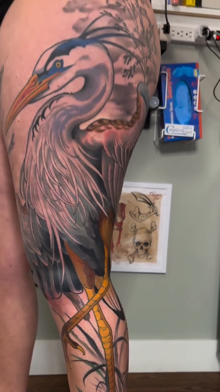 Tattoo by @emalderkstattoos β realism, black_and_grey