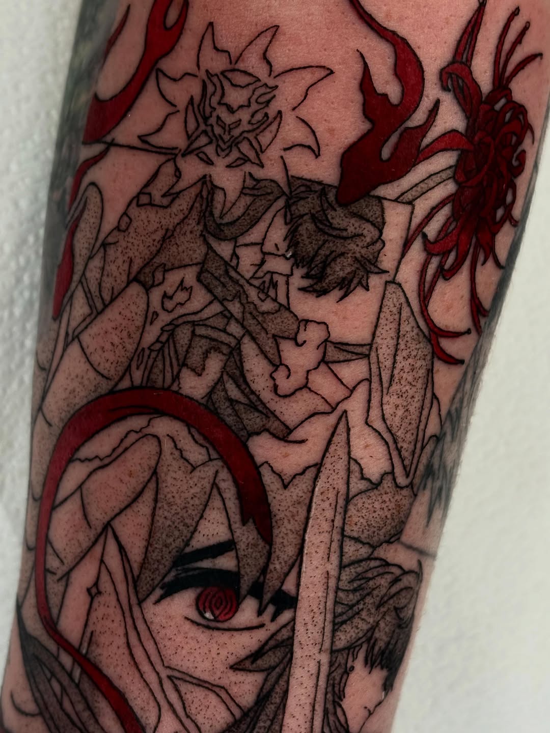 Tattoo by @chuuyainks — anime