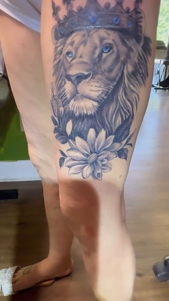 Tattoo by @inkbykimchi — realism, black_and_grey