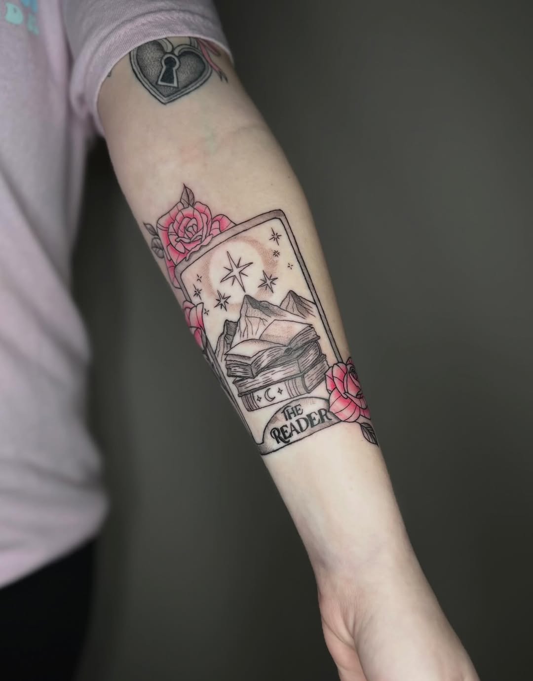 Tattoo by @branditattoos โ illustrative, black_and_grey