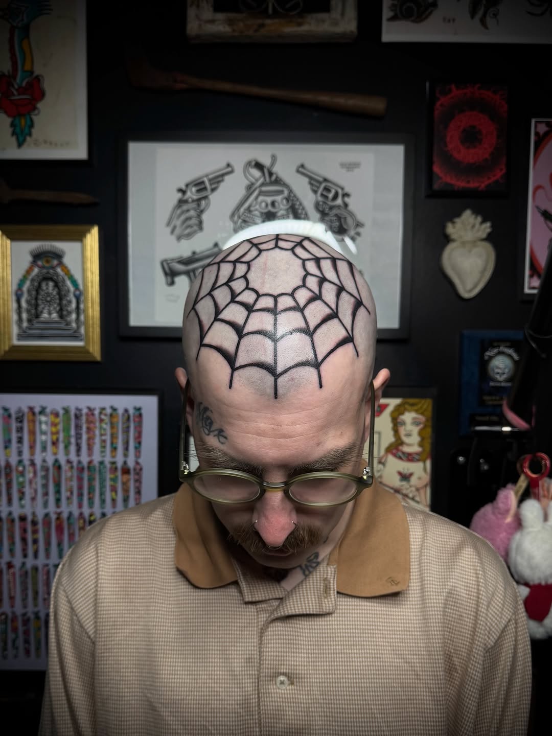 Tattoo by @blvck.trad — blackwork
