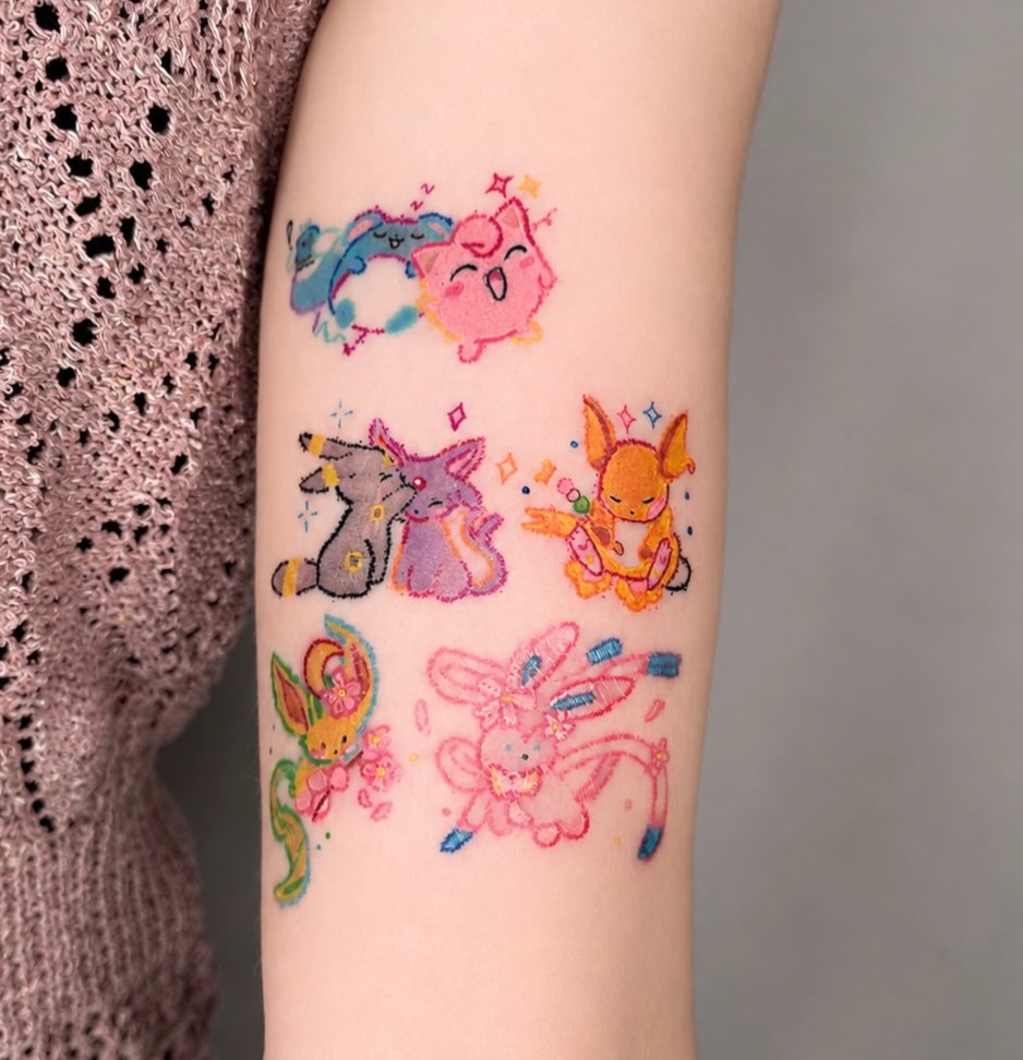 Tattoo by @yeztattoo — anime