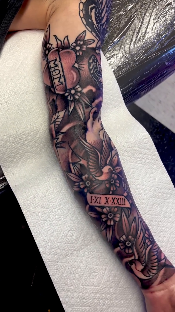 Tattoo by @ogdentattooparlor — neo_traditional, black_and_grey