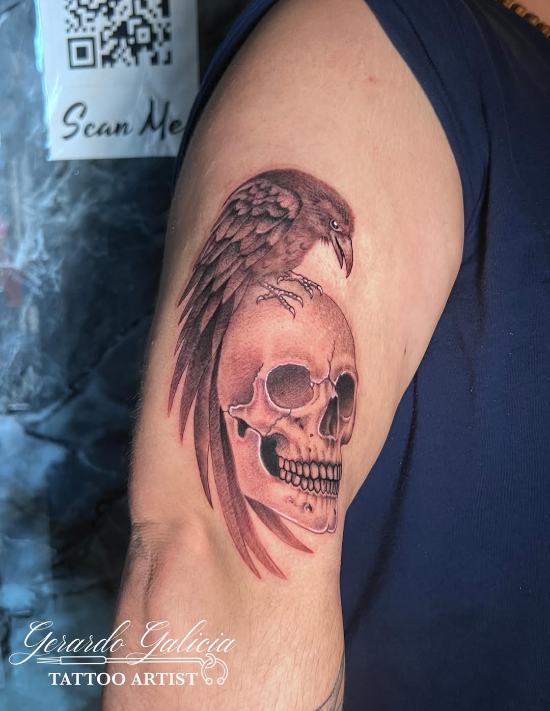 Tattoo by @galiciaink — realism, black_and_grey