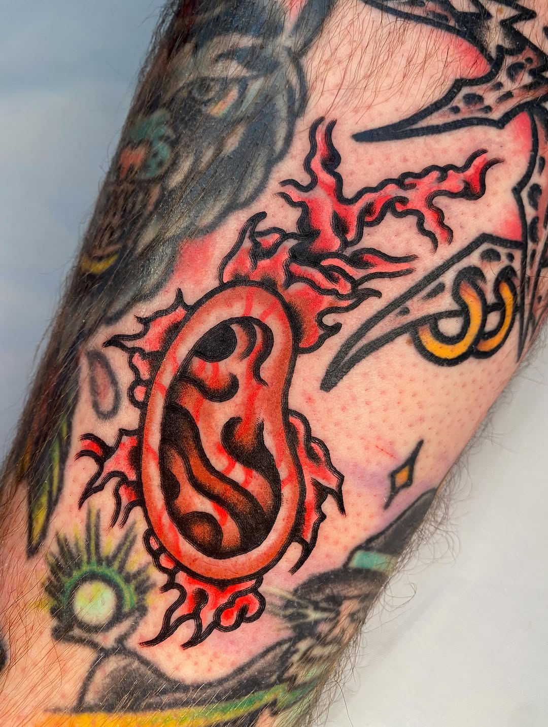 Tattoo by @tattoosbybraddock — neo_traditional, blackwork