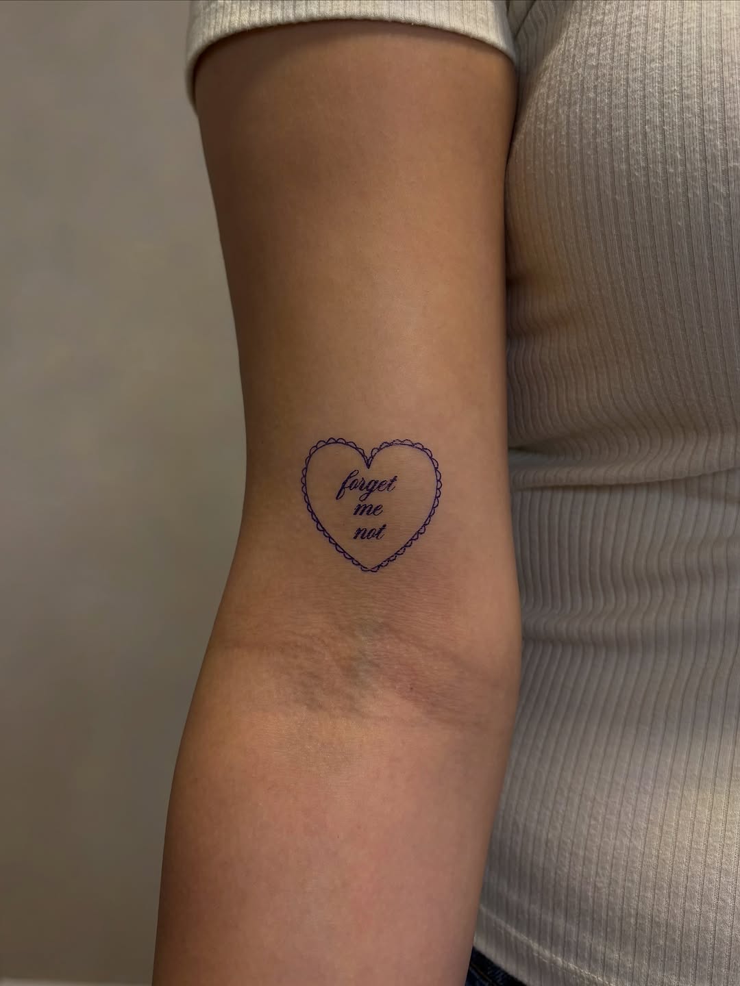 Tattoo by @inkedbyvalentina_ — fine_line, lettering_script