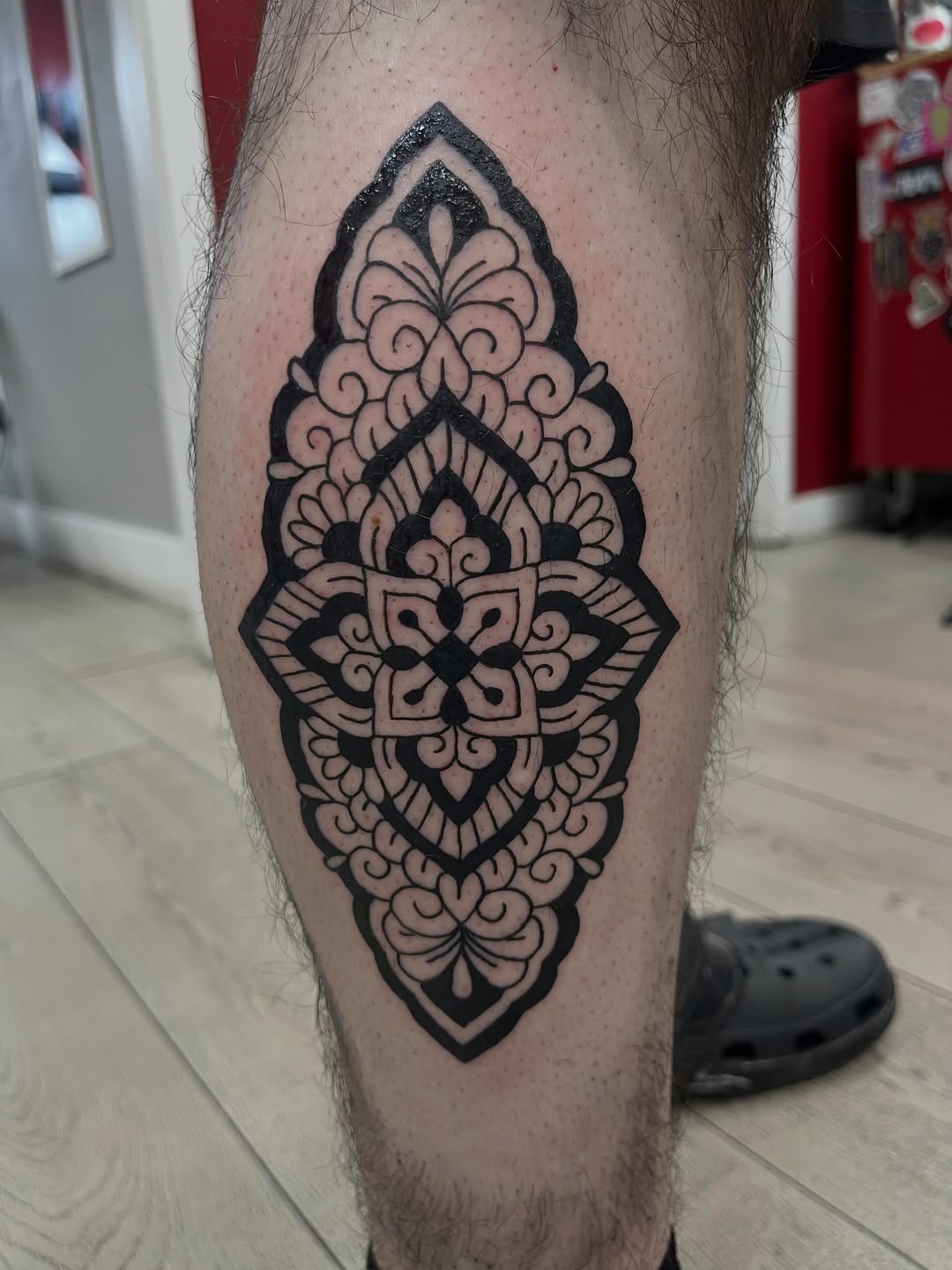 Tattoo by @inked.by.joslyn — geometric, ornamental