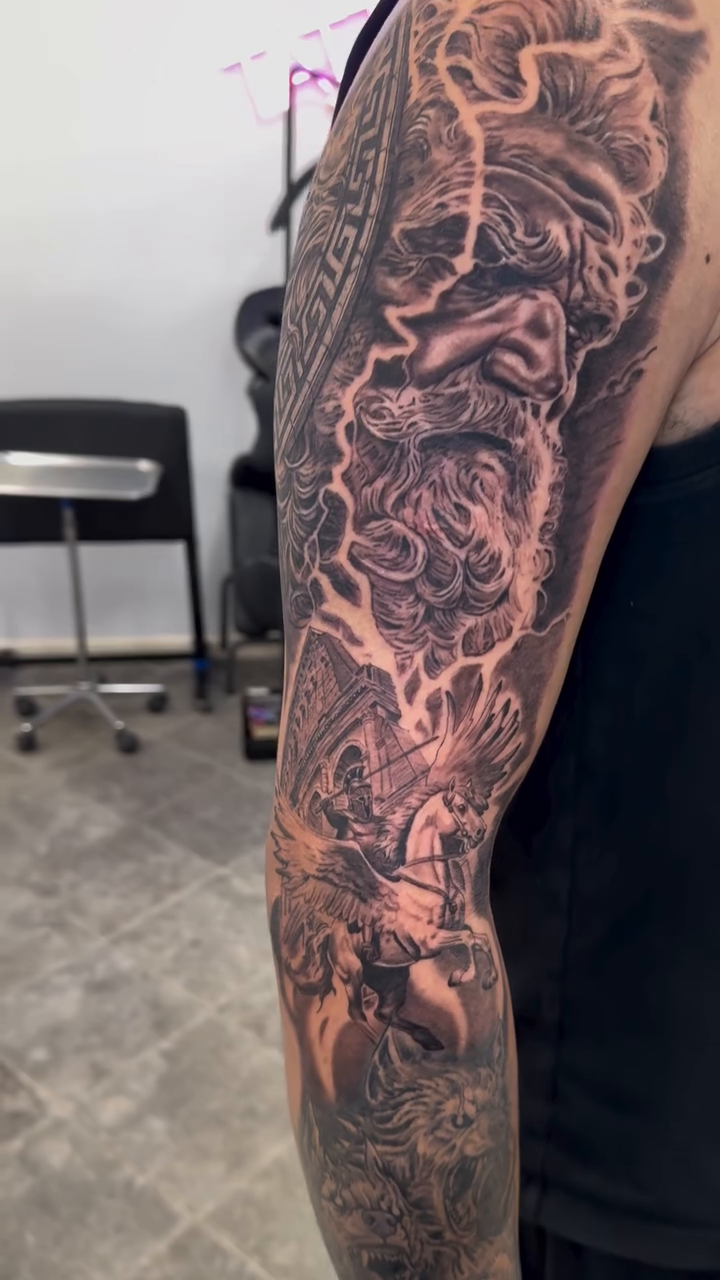 Tattoo by @jcgm_ink — black_and_grey, realism