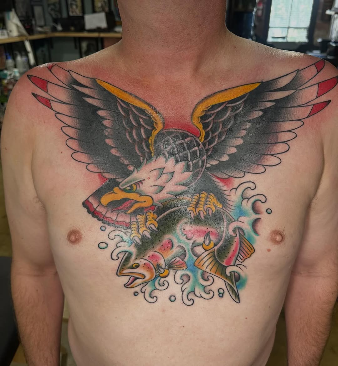 Tattoo by @gravestattooer — american_traditional