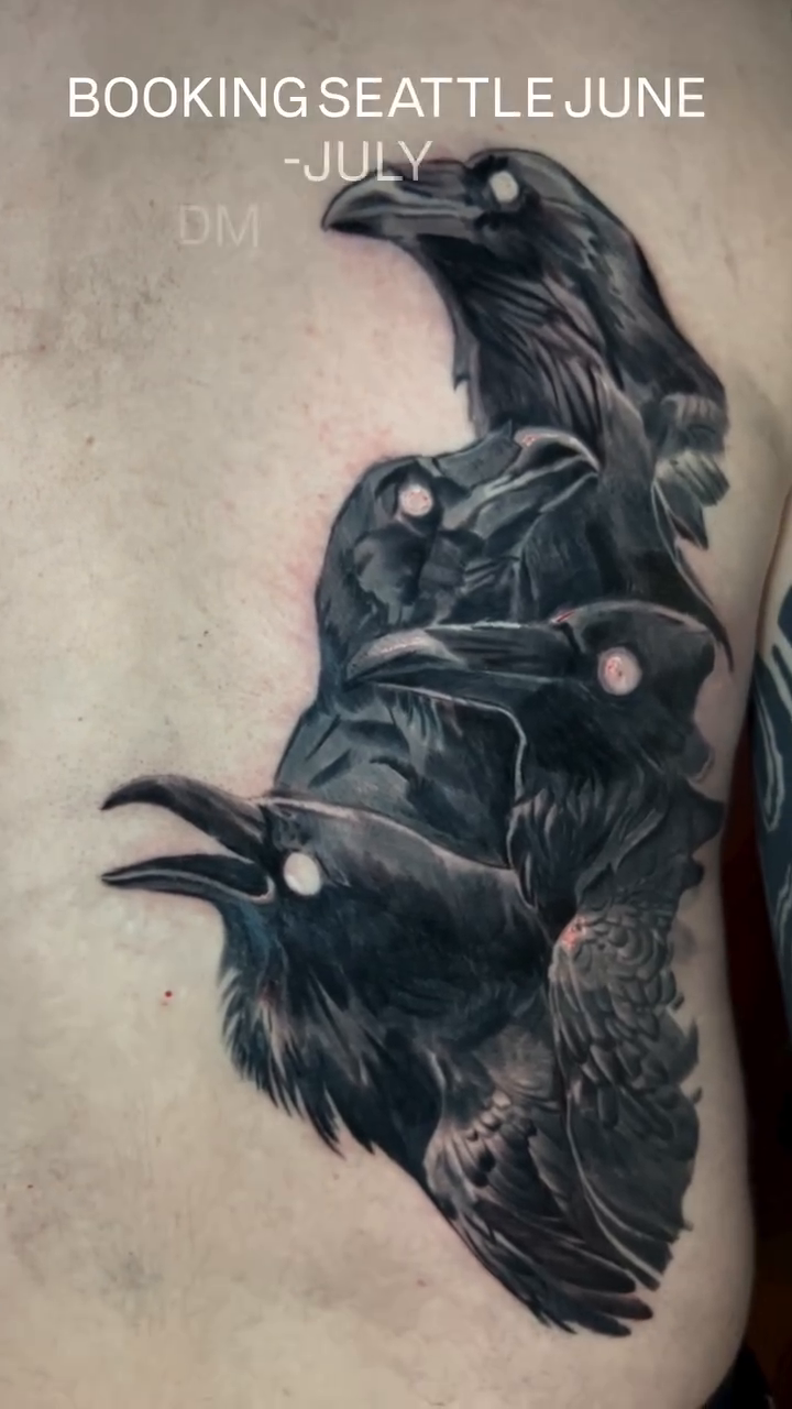 Tattoo by @ianhillart — black_and_grey, realism