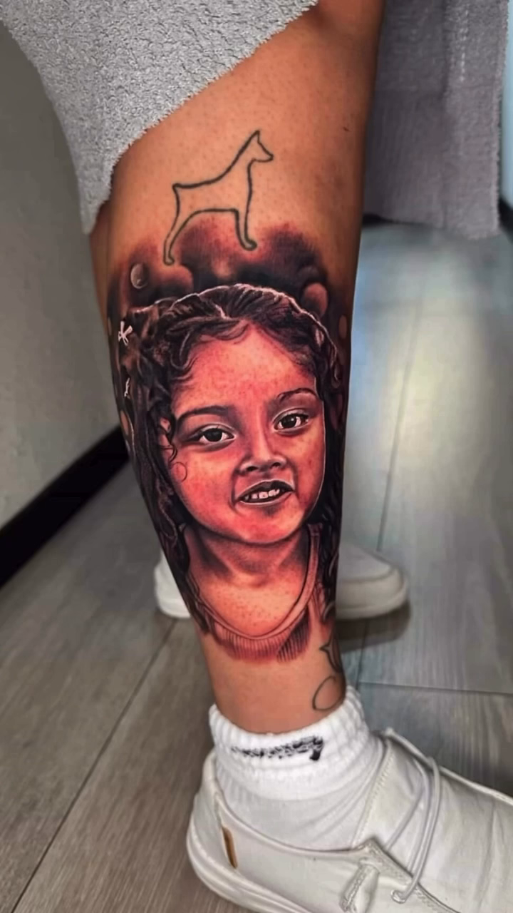 Tattoo by @westhustleart — realism, black_and_grey
