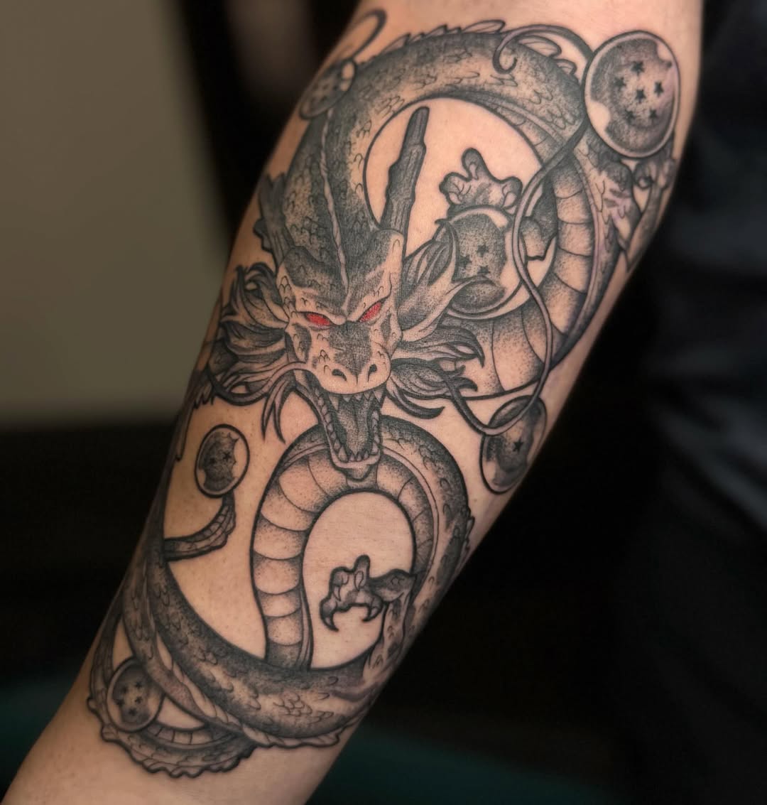 Tattoo by @tattoosbychai — black_and_grey