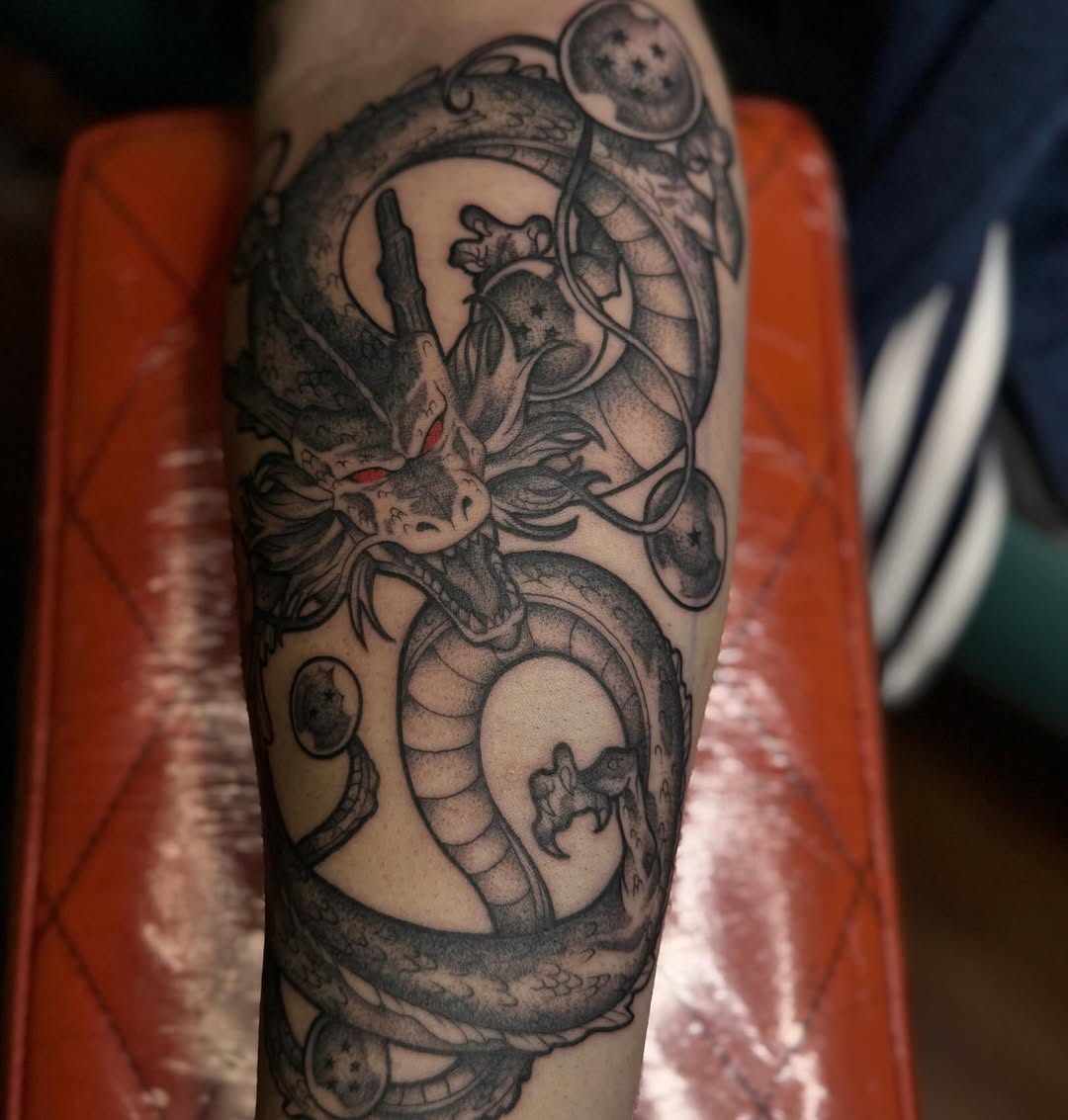 Tattoo by @tattoosbychai — black_and_grey