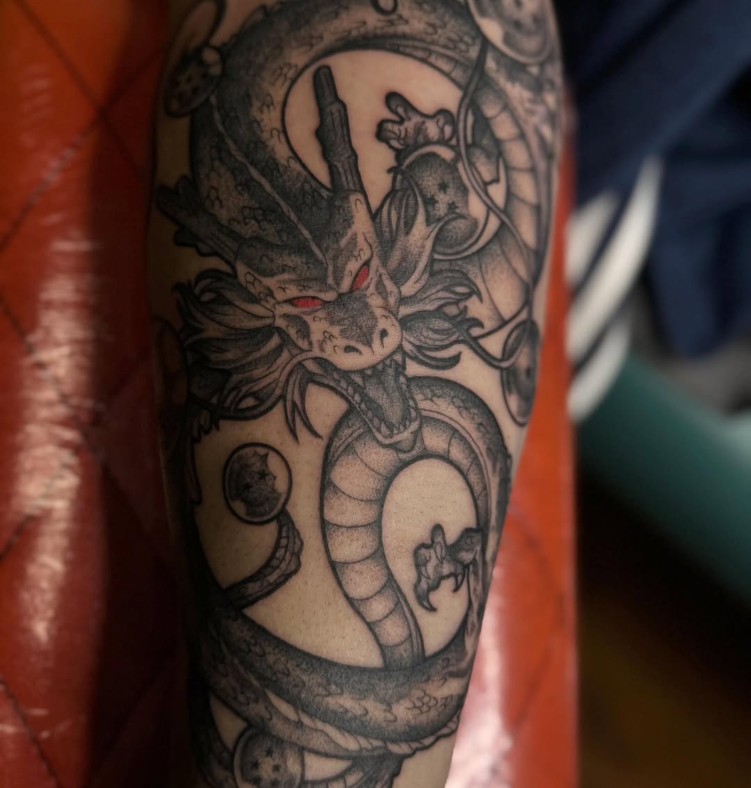 Tattoo by @tattoosbychai — black_and_grey