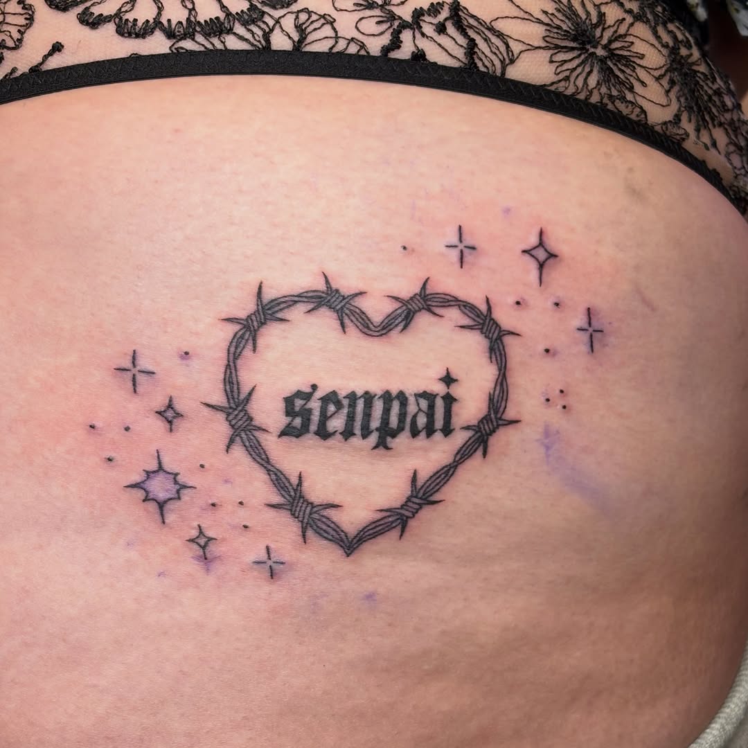 Tattoo by @sterstraal β lettering_script, fine_line