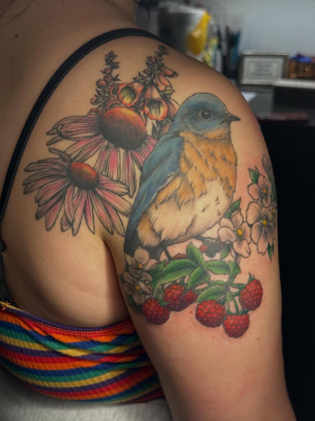 Tattoo by @cheech.tattoos — realism, fine_line
