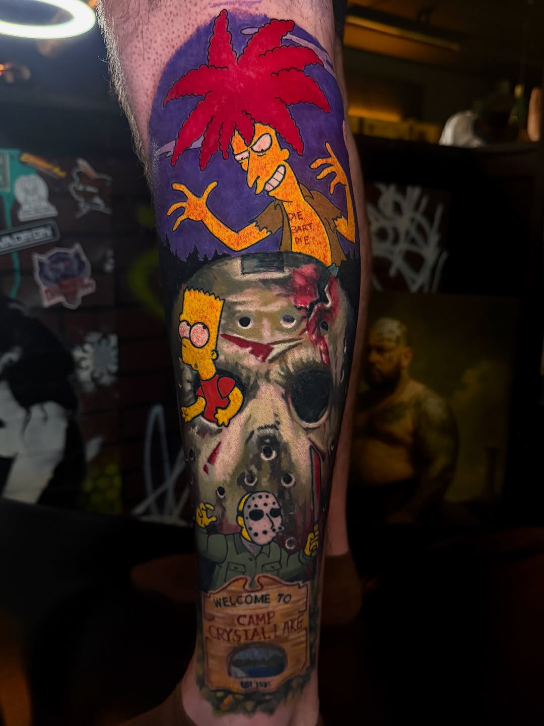 Tattoo by @scottyptattoos — new_school, anime