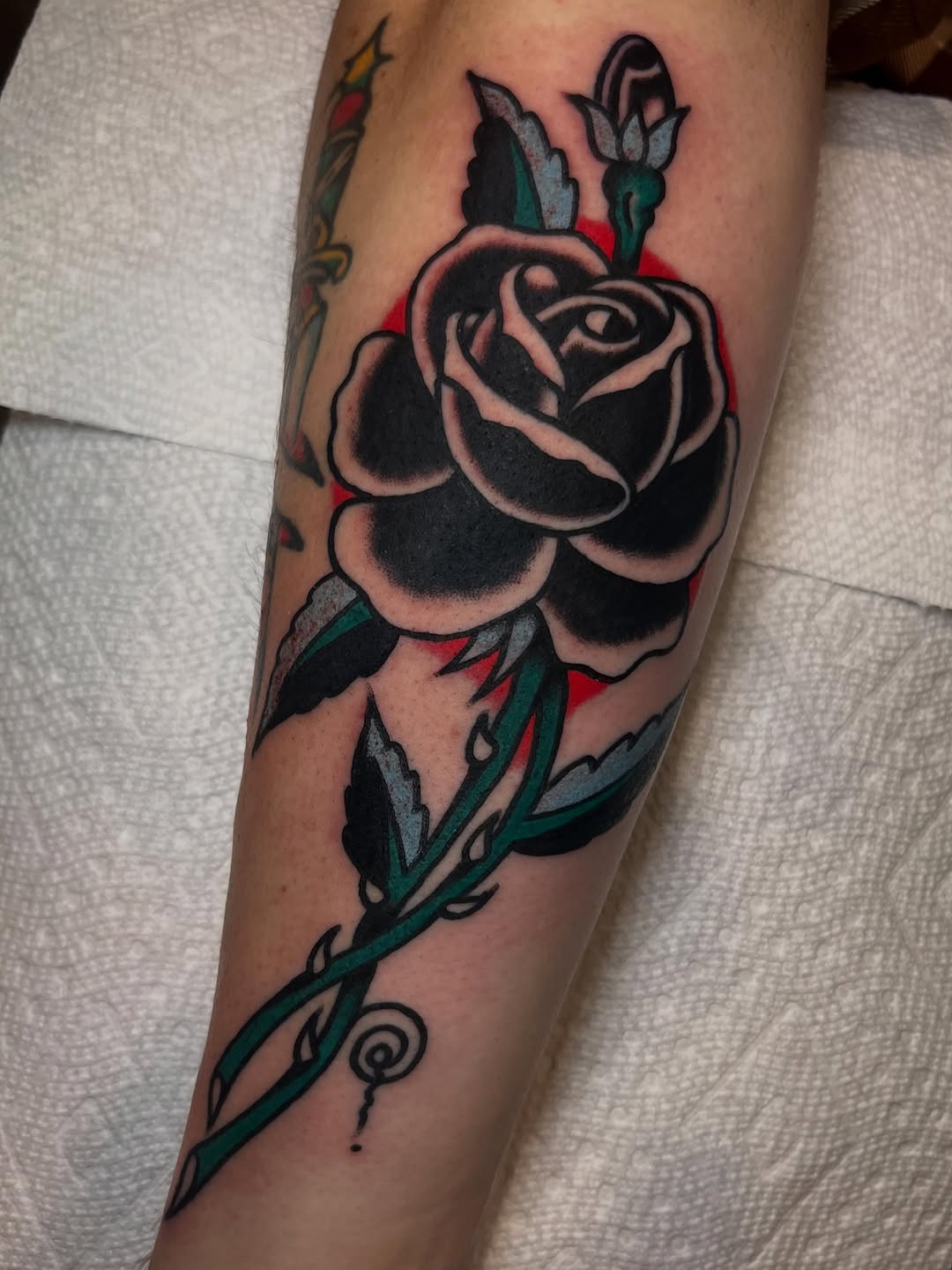 Tattoo by @snakelicausi — american_traditional