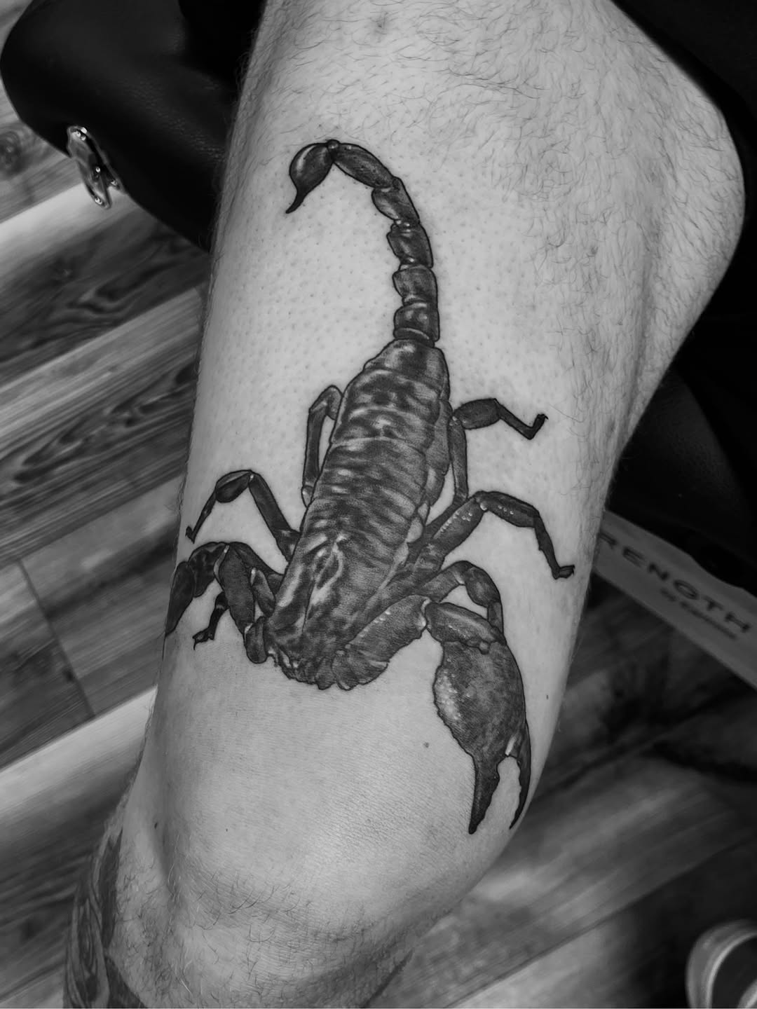 Tattoo by @melissathompsonart — realism, black_and_grey
