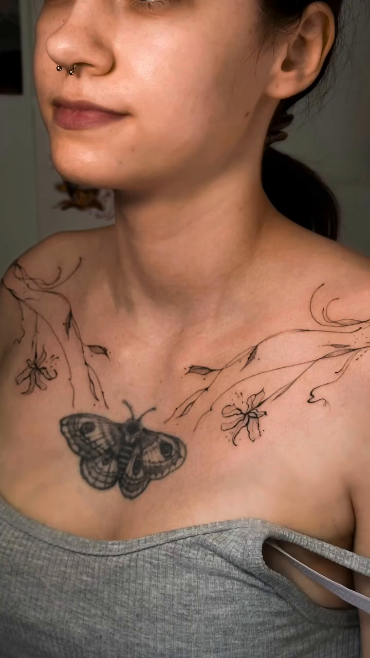 Tattoo by @milameowitattoo โ illustrative, fine_line