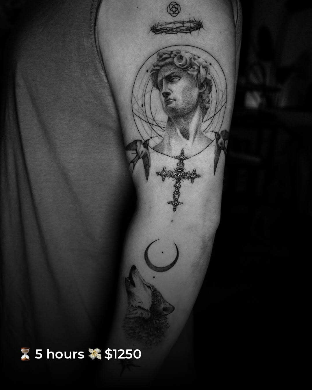 Tattoo by @blackworknyc β realism, black_and_grey