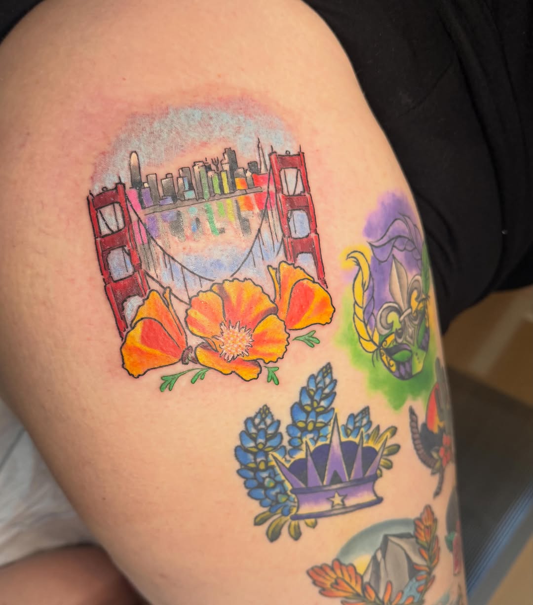 Tattoo by @stevielichous — realism, watercolor