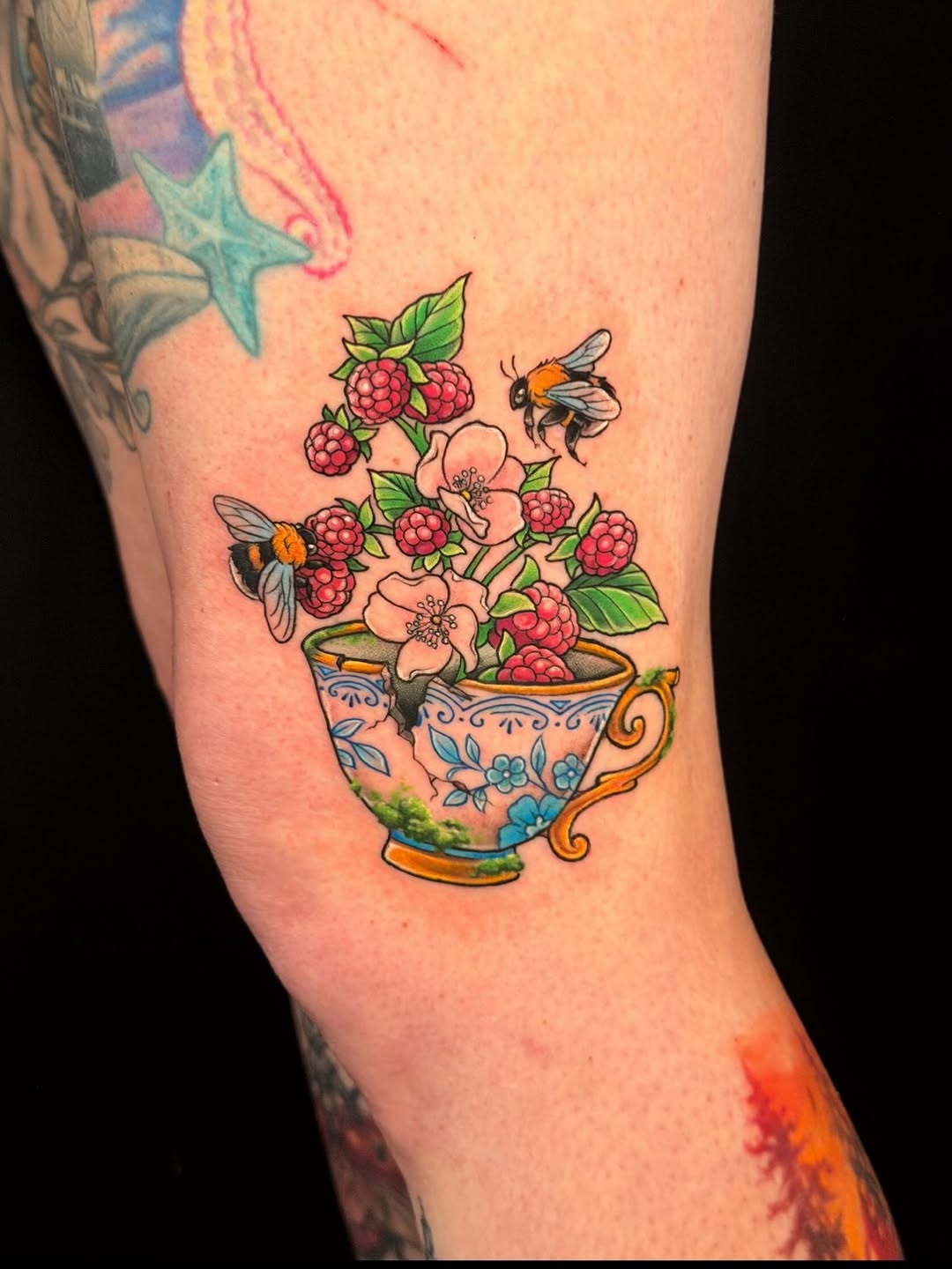 Tattoo by @tattoome_violet โ new_school