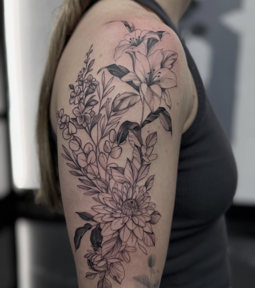 Tattoo by @m.bakerink — black_and_grey, realism