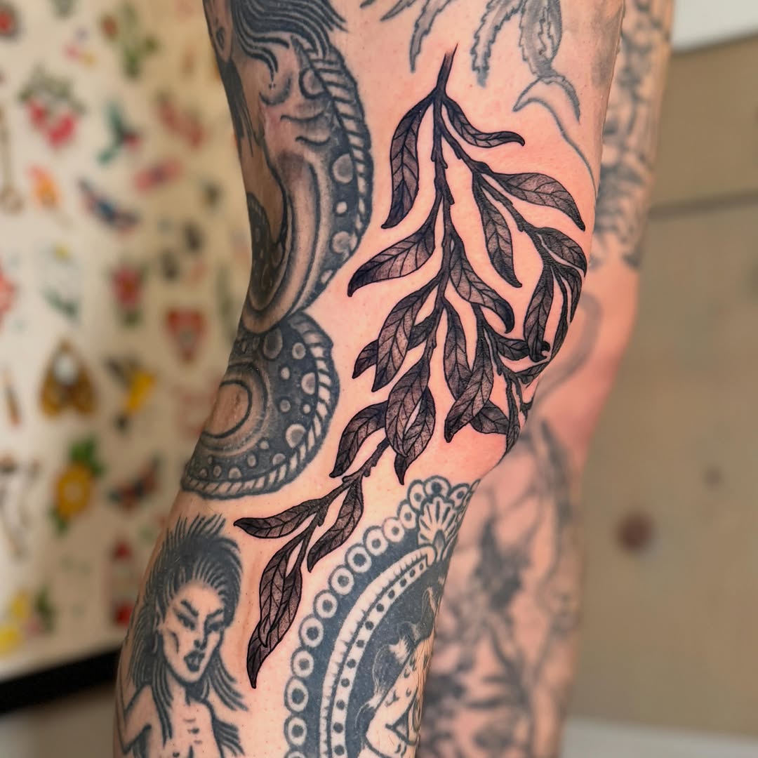 Tattoo by @sullivangiles — black_and_grey, fine_line