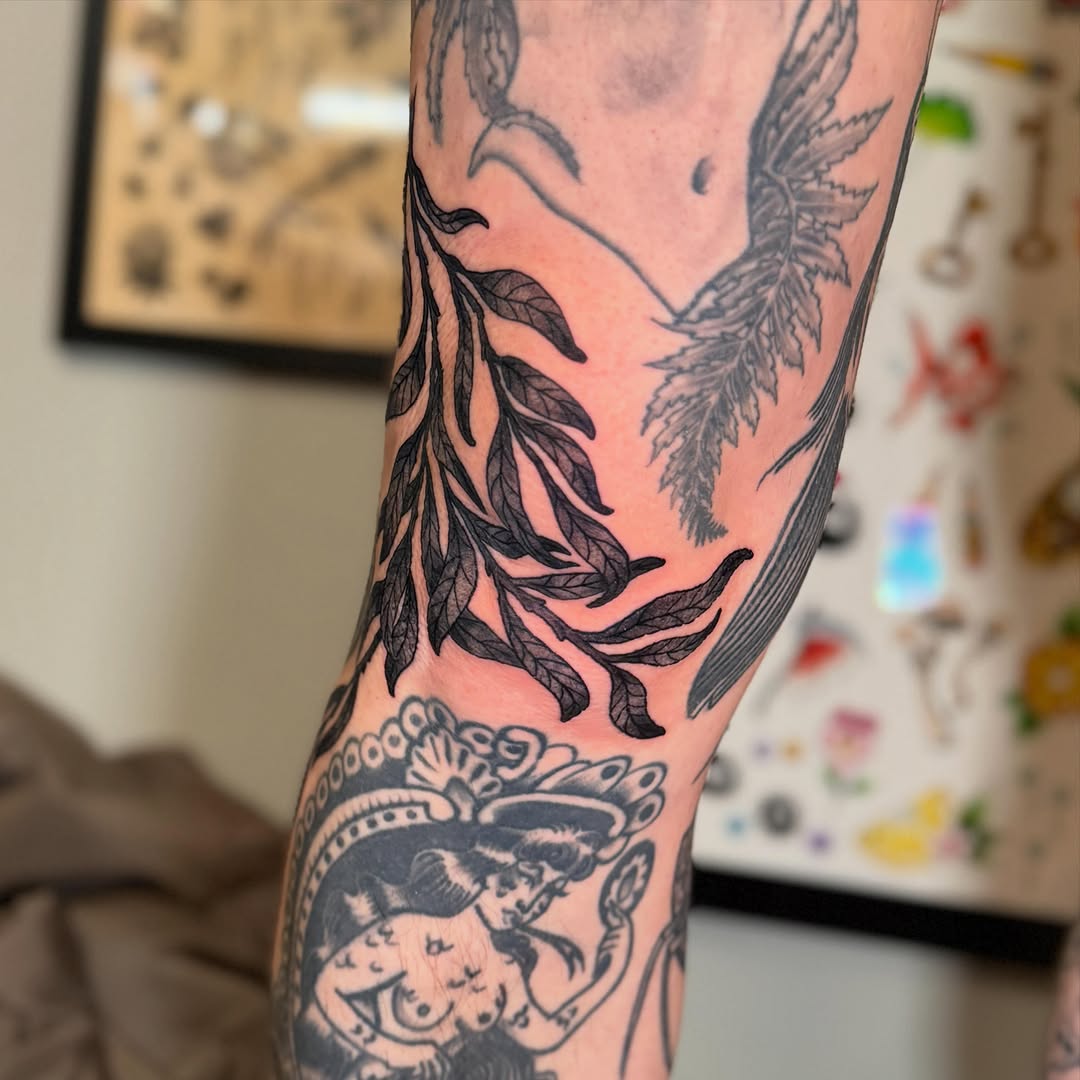 Tattoo by @sullivangiles — black_and_grey, fine_line