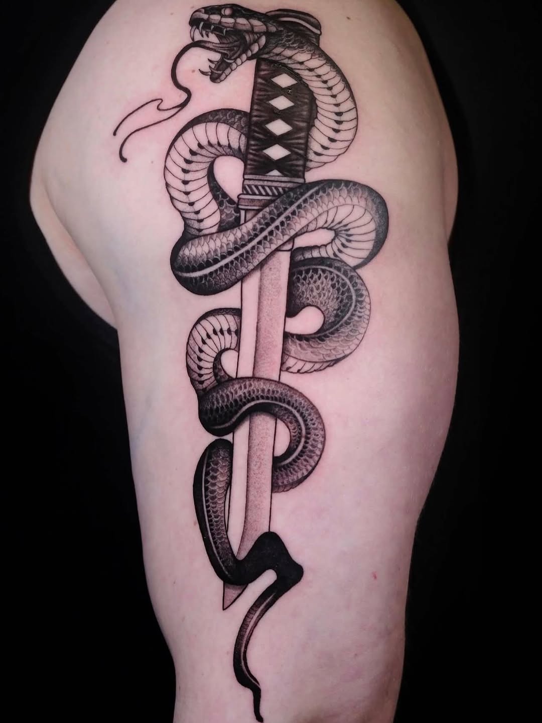 Tattoo by @selimstein — black_and_grey, realism