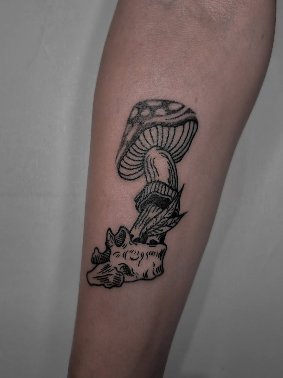 Tattoo by @pdro.yo — illustrative, black_and_grey