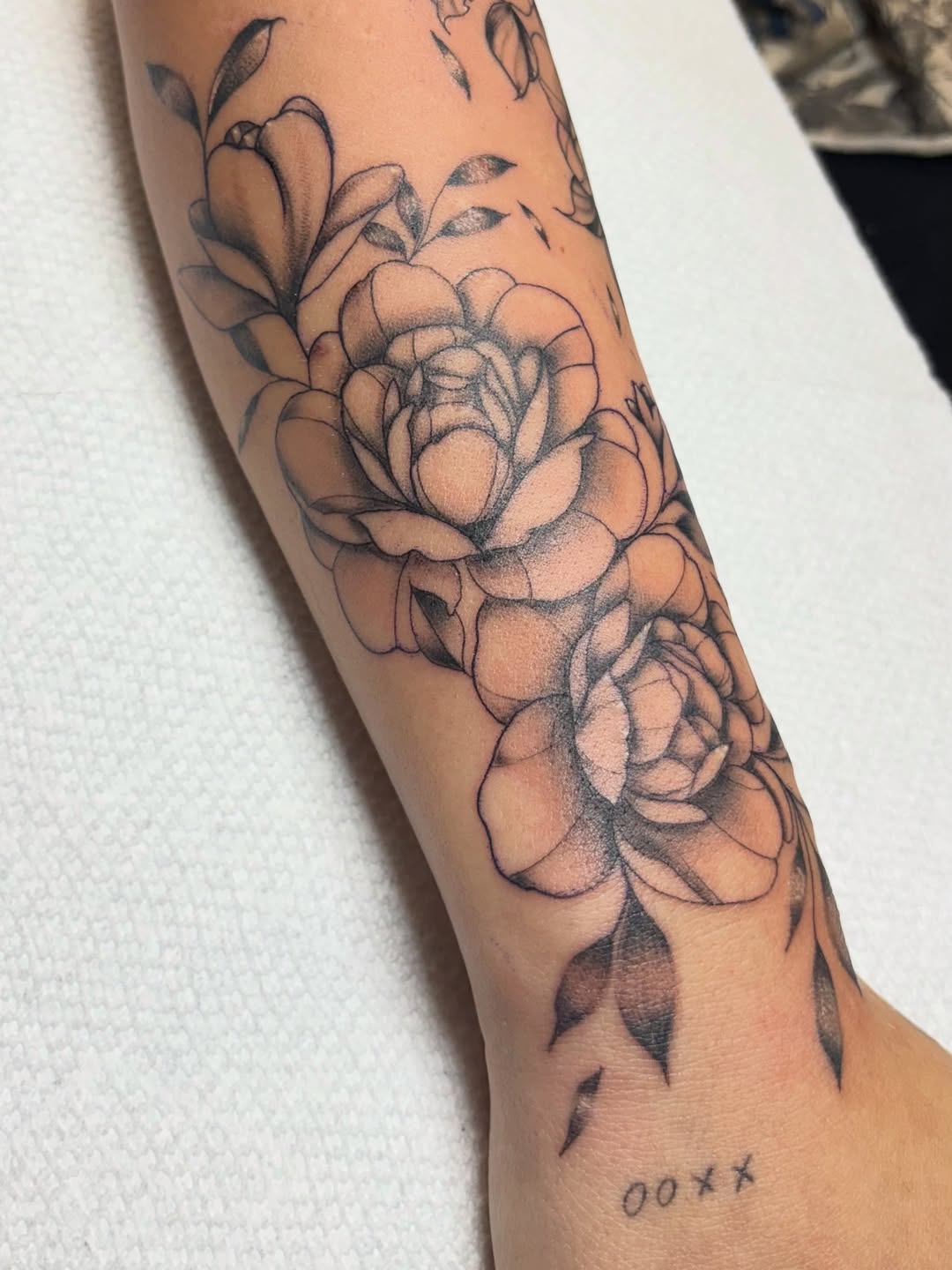 Tattoo by @bridgetsmithtattoos — black_and_grey, fine_line