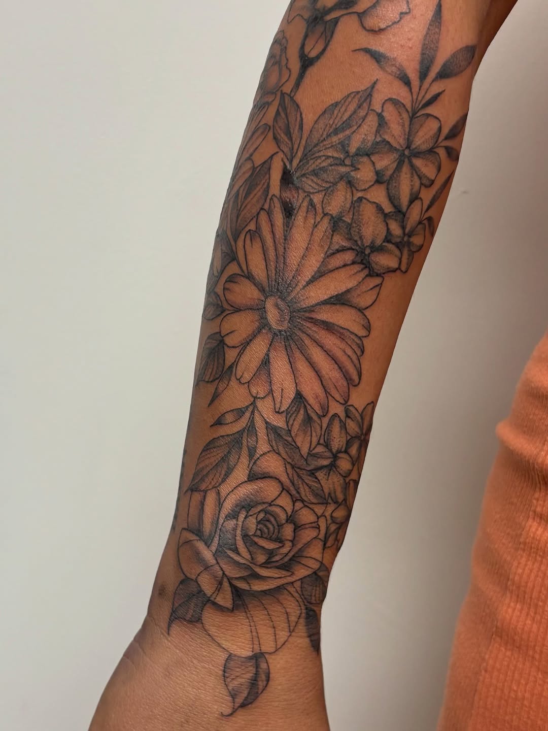 Tattoo by @bridgetsmithtattoos — fine_line, black_and_grey