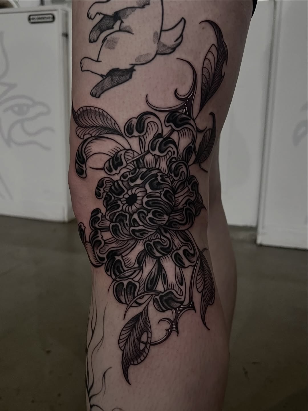 Tattoo by @rachktattoo — japanese_irezumi, blackwork