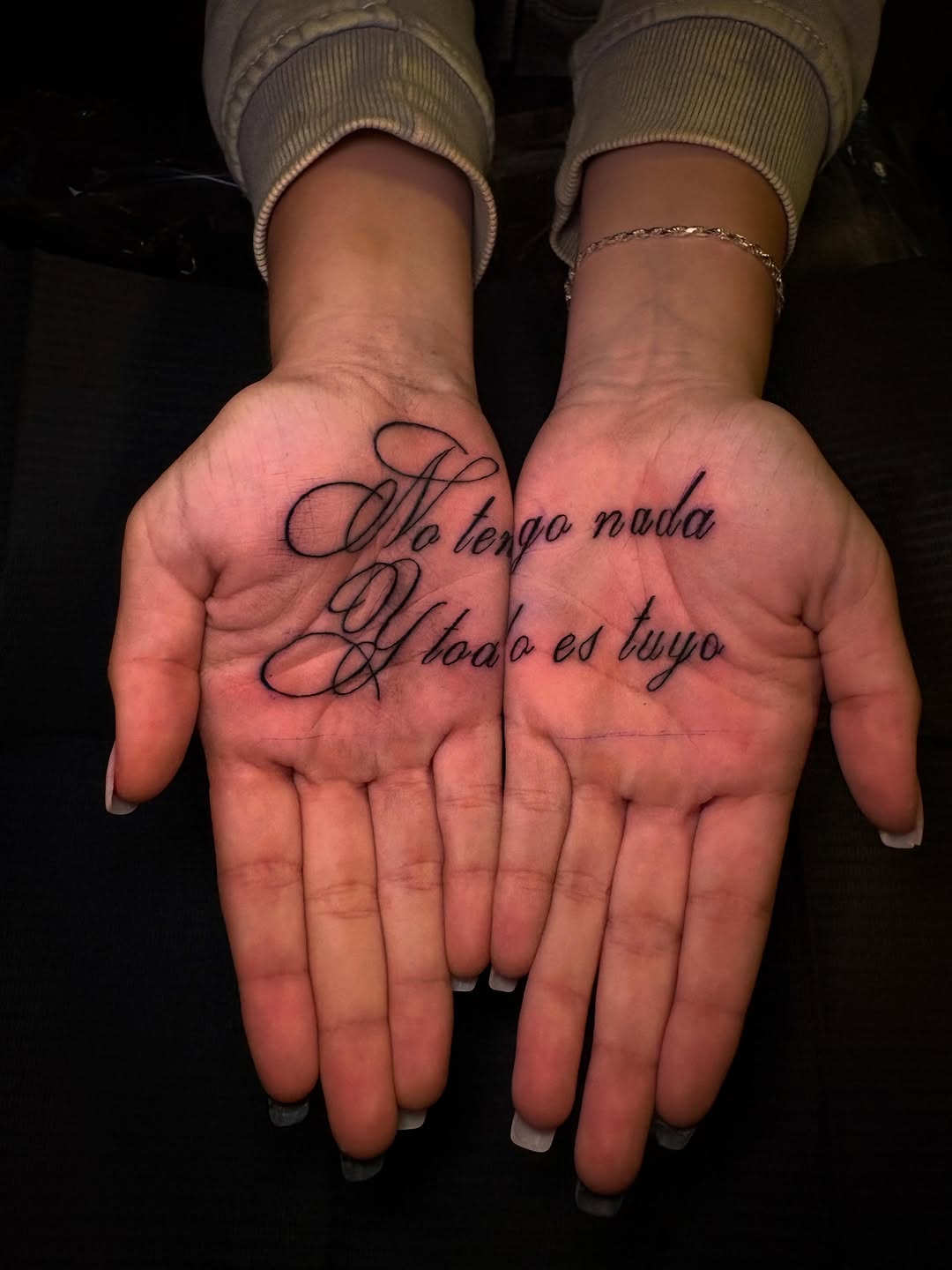 Tattoo by @tattoosbyehay โ lettering_script, fine_line