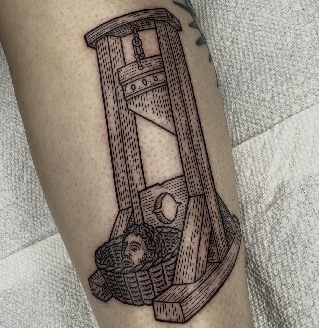 Tattoo by @jakejtattoos — black_and_grey, illustrative