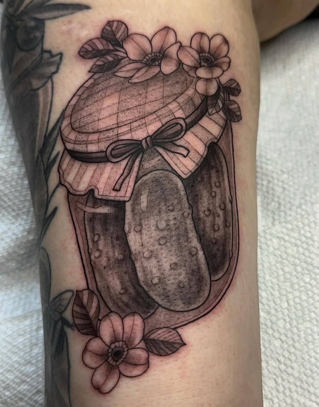 Tattoo by @jakejtattoos — black_and_grey, illustrative