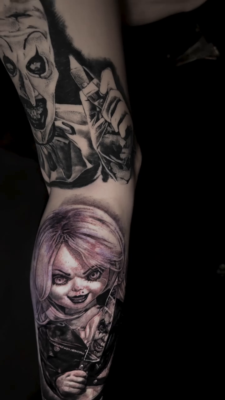 Tattoo by @art.by.saro โ dark_realism, realism