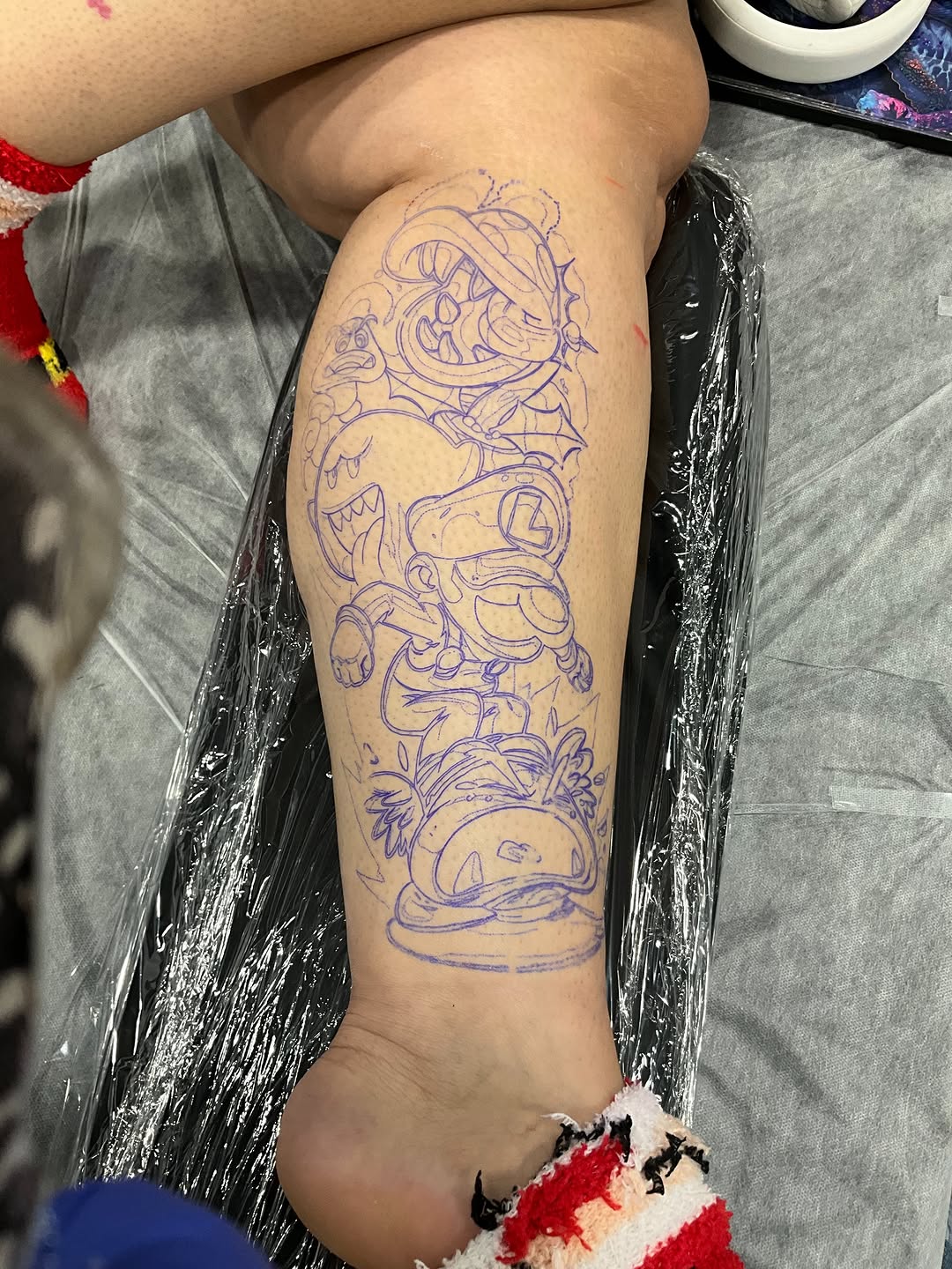 Tattoo by @marquesjneal — illustrative, new_school