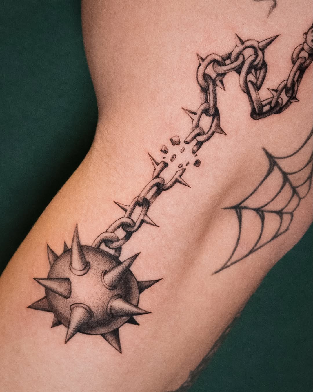 Tattoo by @mateo_tats — black_and_grey