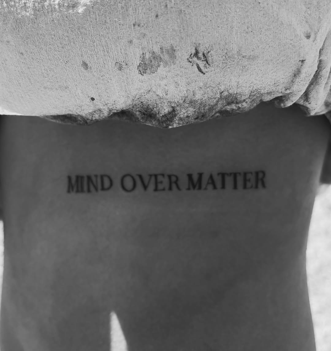 Tattoo by @61904tattoos β lettering_script, fine_line