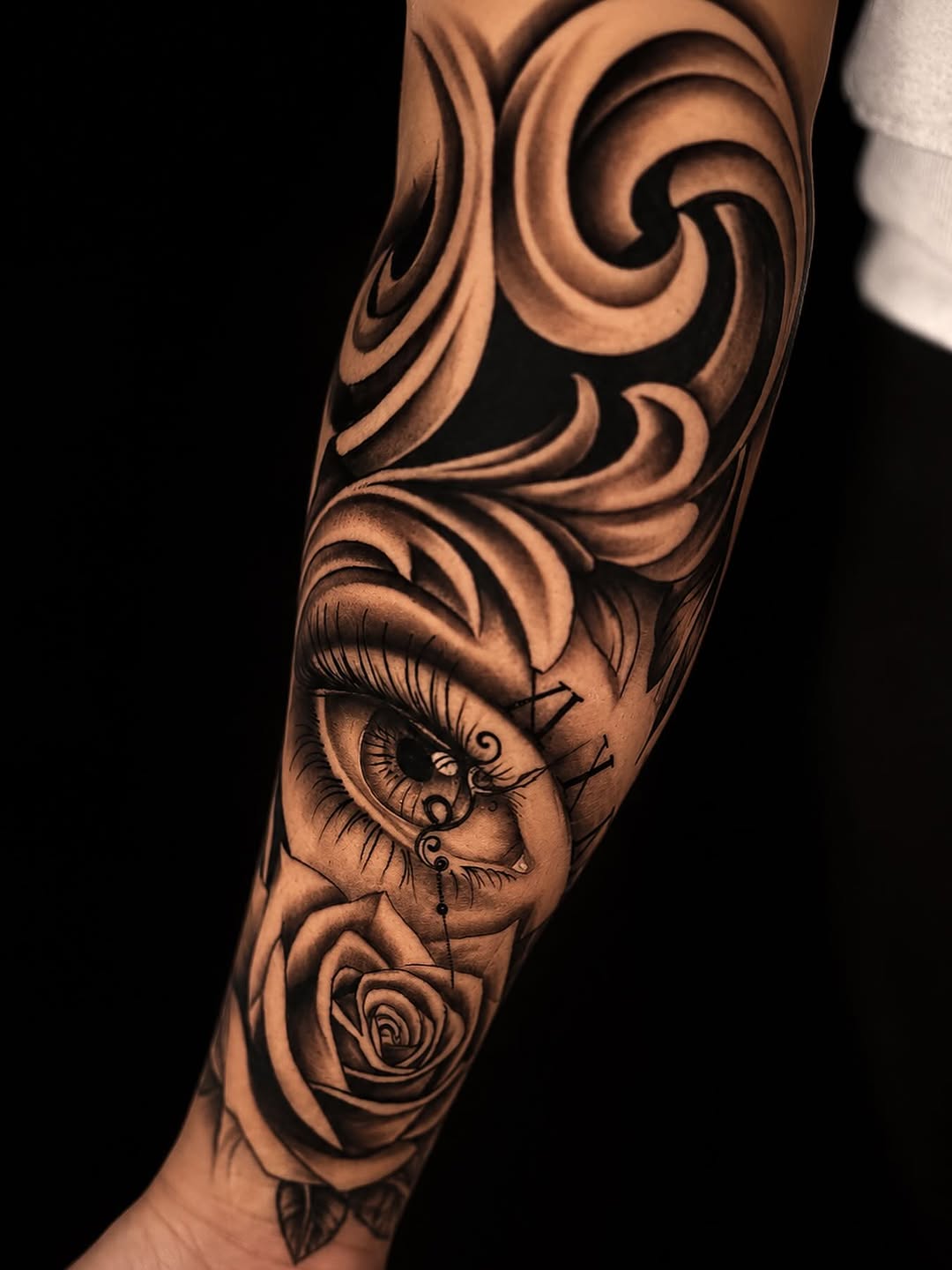 Tattoo by @inkks.by_official β black_and_grey, realism