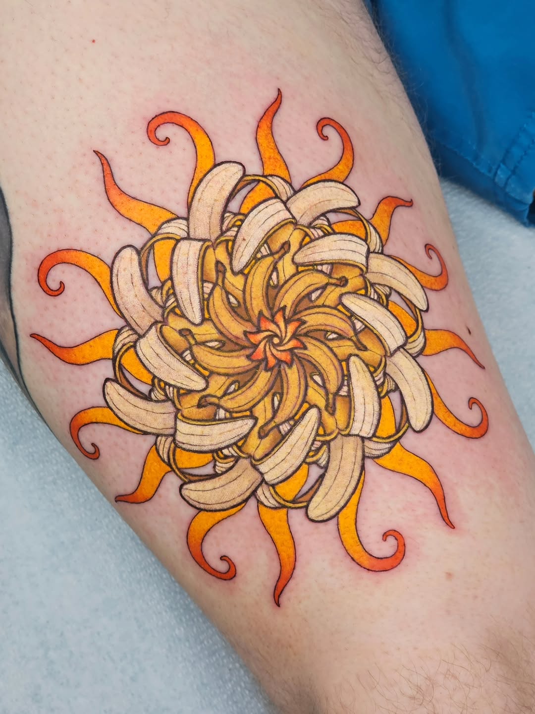 Tattoo by @zombiebellabug — new_school, geometric