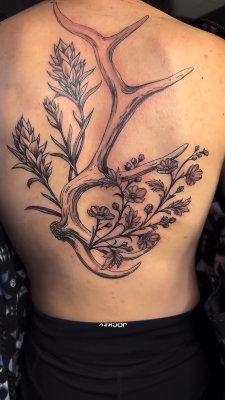 Tattoo by @chamo801 โ black_and_grey, illustrative