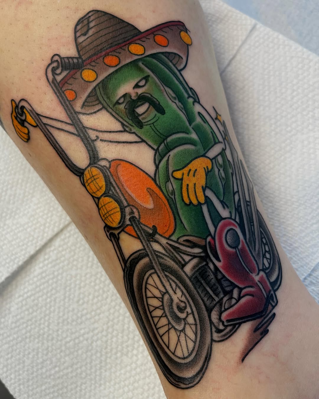 Tattoo by @mac.widow โ new_school